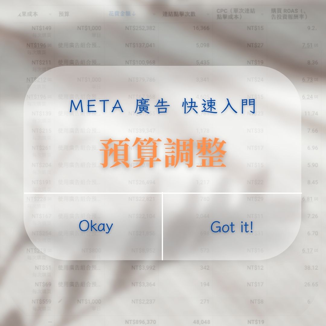 預算調整會讓廣告重新學習嗎？大叔用撲克牌告訴你！